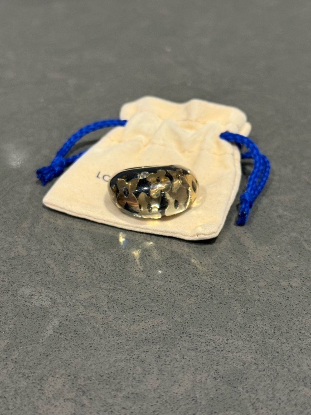 Louis Vuitton Inclusion Swarovski Ring size S